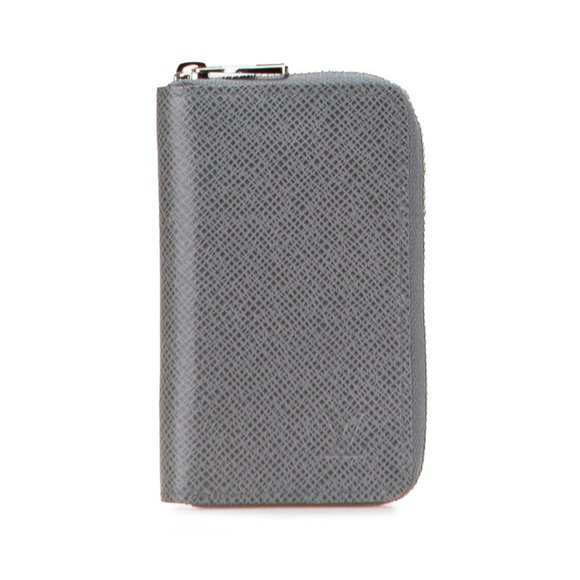 Louis Vuitton Taiga Zippy Coin Purse M32617 Glacier Gray Leather Men's LOUIS ... - Picture 1 of 10